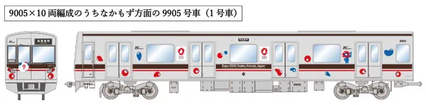 万博ランピング電車