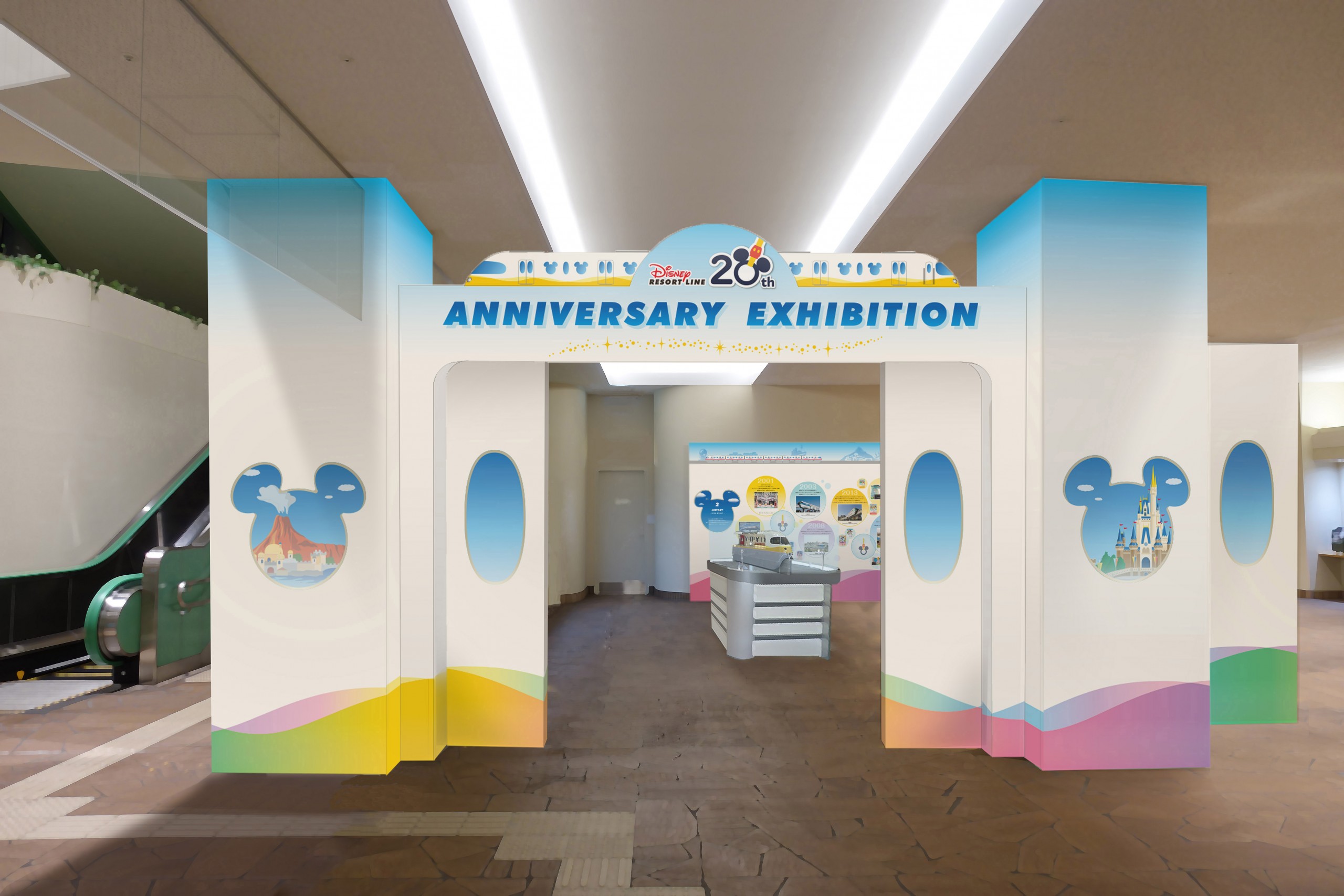 舞浜リゾートライン】ディズニーリゾート開業20周年で特別展示を計画